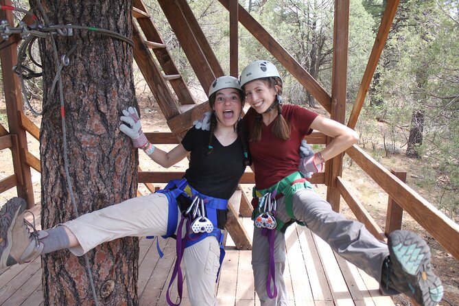 12-Zipline Adventure in the San Juan Mountains near Durango - What the ride sequence feels like