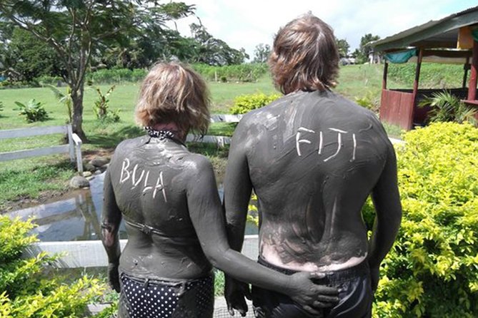 16 Lines Zipline, Cave and Mud Spa Combo Tour with Lunch in Fiji - Tifajek mud pool and hot springs near the Sleeping Giants