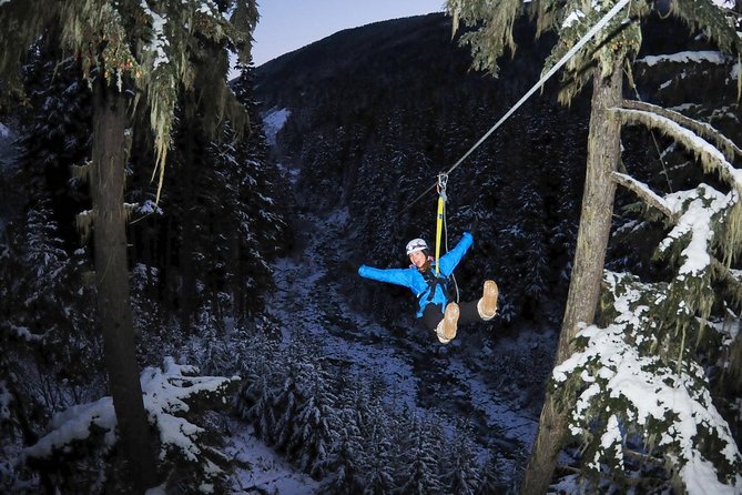 2 Hour Late Afternoon Winter Zipline Adventure - Why the late afternoon timing works so well