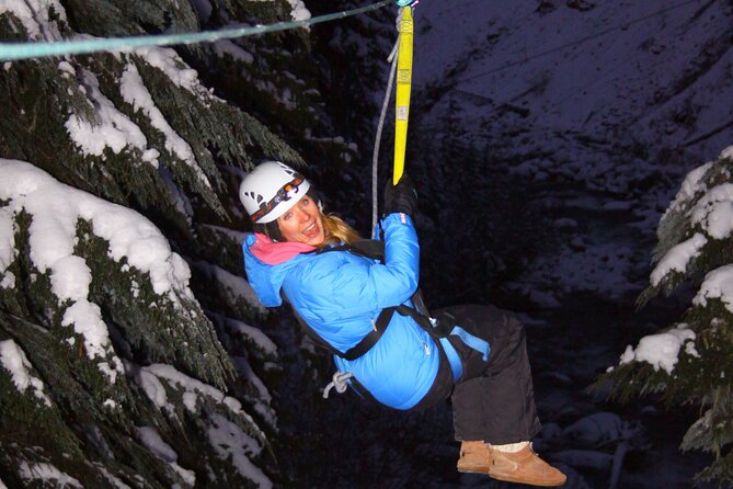 2 Hour Late Afternoon Winter Zipline Adventure - The guides shape the whole outing