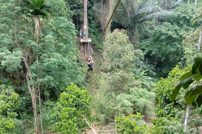 2 Hrs Zipline + ATV Riding 40 Minutes in Krabi - Abseiling Adds a Different Kind of Nerve