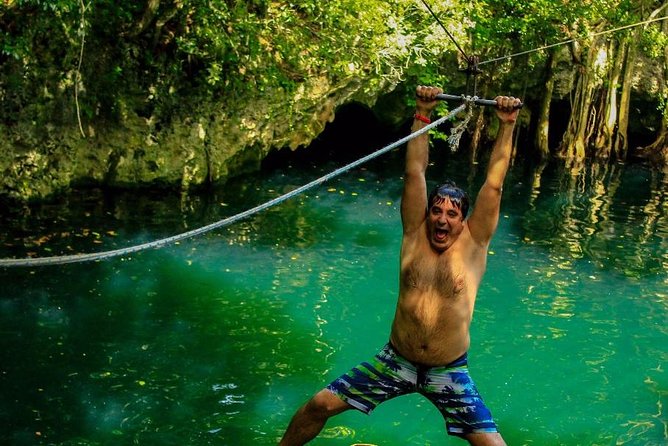 3 adrenaline activities Atvs Zipline and a swim experience in a cenote - Shared ATVs on a jungle track