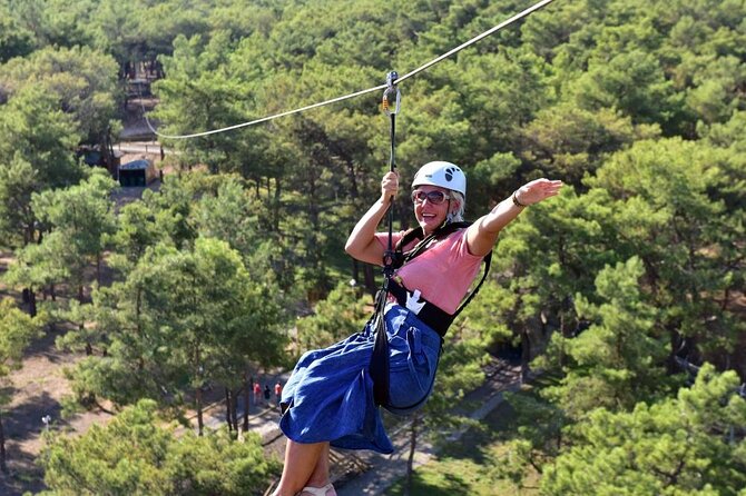3 in 1 Rafting , Buggy Safari and Zipline Adventure - The zipline is fun, but keep it in proportion