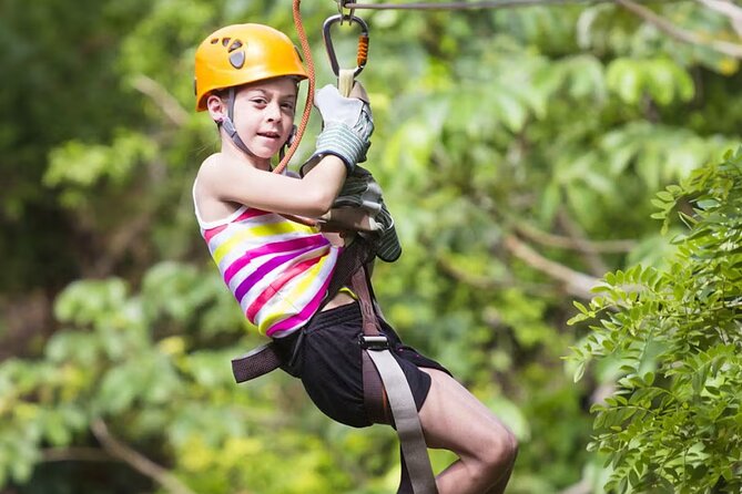 3 in 1 Rafting Buggy Safari and Zipline Adventure in Antalya - The zipline is a quick burst of height