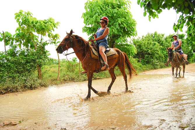 4 on 1 Tour. (Included Buggy, Zip lines, Horseback & Atabey Park) - Four zip lines above Palo Amargo