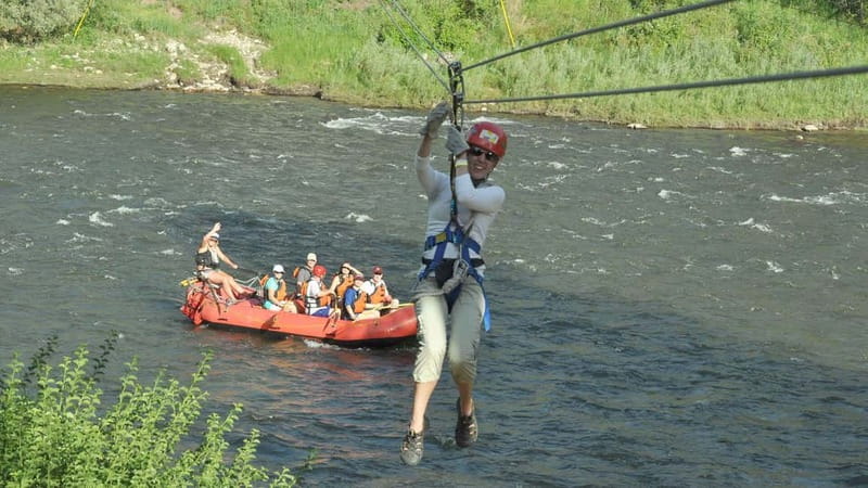 5 in 1 Super Combo: Rafting, Zipline, and Tazi Canyon Etc. - The convertible bus ride through the Taurus Mountains