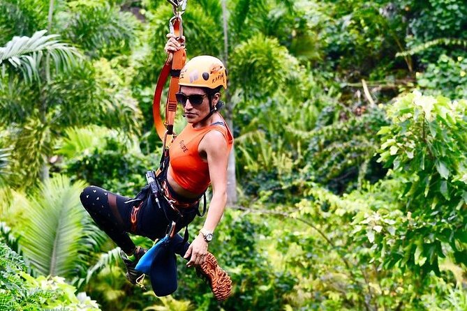 5 Line Jungle Zipline Eco Adventure - What happens between the platforms