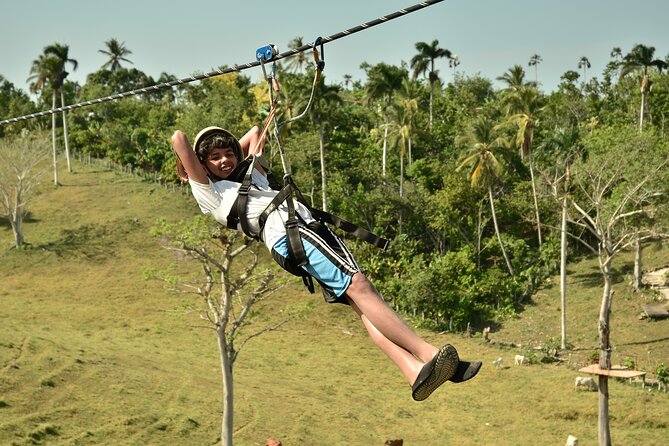 5 tours in 1 (Eco Farm/Horseback/City Tour/Buggy/Zipline) - Lunch beside the Anamuya River