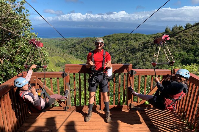 6 Dual-Zipline Mountain Adventure in Maui - Crossing Hawaii’s longest suspension bridge