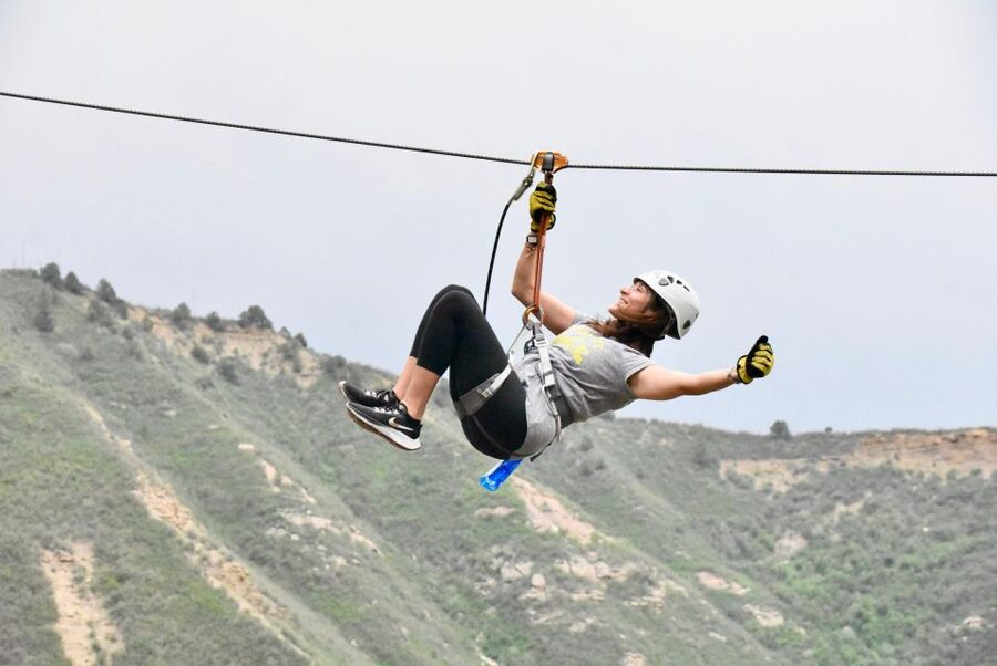 6-zipline Adventure in the San Juan Mountains near Durango - What the two-hour schedule feels like
