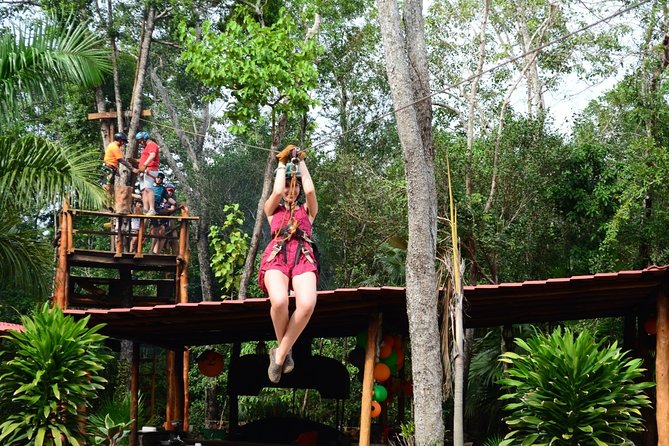 Activities Atv (single) Zipline and Cenote From Playa del Carmen - ATV riding on jungle tracks