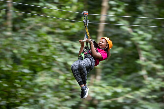 Adrena-Line Zipline, St. Lucia - Eight zip lines through the canopy