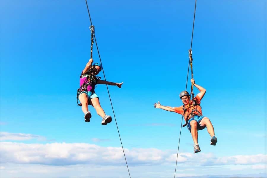 Adrenalin Addo Adventure Park: Zip Line and Giant Swing - Safety gear, instructors, and the pace