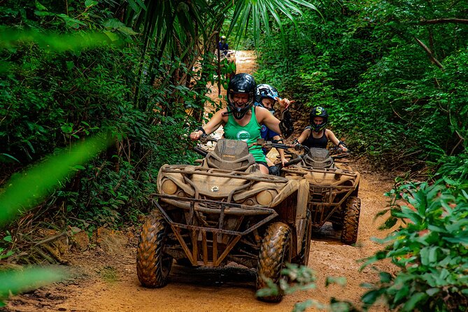 Adrenaline Adventure, Zip Line, ATV and Cenote Maya - Hotel pickup from Cancun, Puerto Morelos, and Costa Mujeres