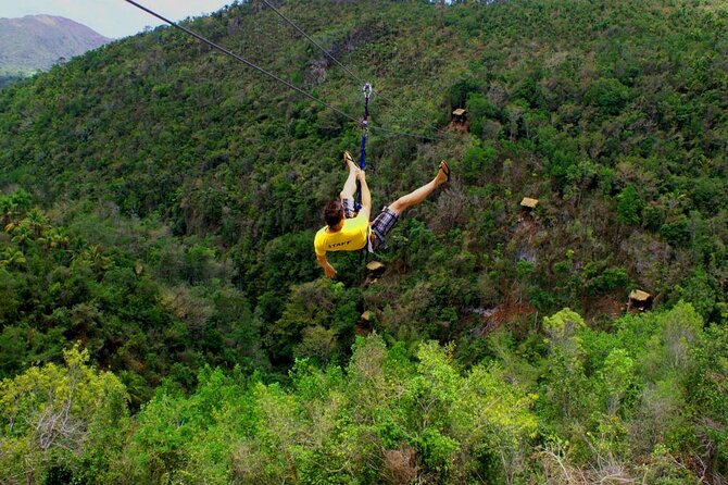 Adrenaline of Zipline el Valle from Samana Special for little cruisers - Key points before you book