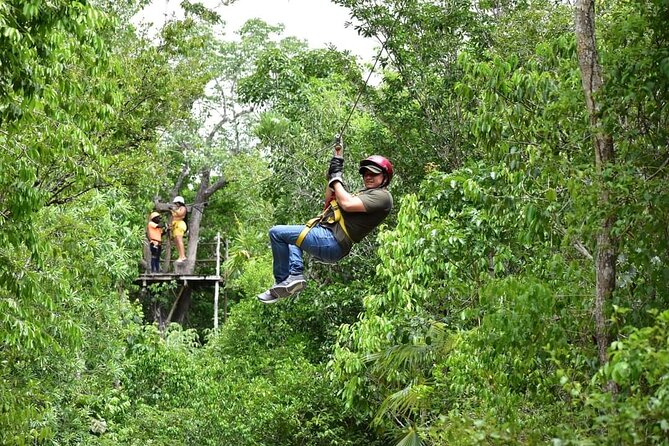 Adrenaline Tour with ATV, Zipline, and Cenote from Cancun - The cenote is the best reason to go