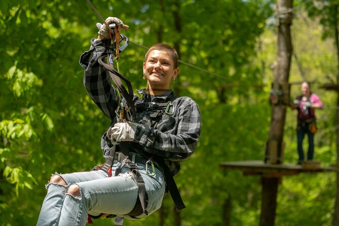 Adventure Park Ziplining and Climbing in Nashville - Leaving Nashville for the Trees
