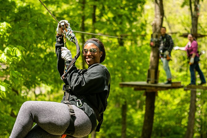 Adventure Park Ziplining and Climbing in Nashville - The Zipline Sections: Fun, But Not the Whole Show