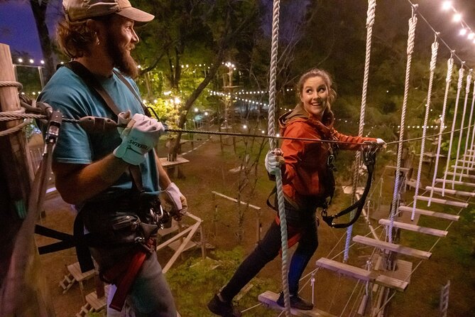 Adventure Park Ziplining and Climbing in Nashville - Safety Gear and the First Few Minutes