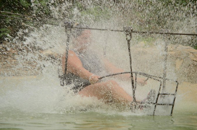 Adventure with ATV Rides, Zip Lines and Cenote at Tulum Jungle - The cenote stop and jungle setting