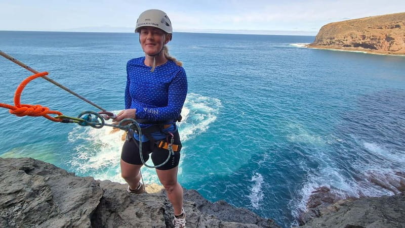 Agaete: Gran Canaria Coasteering. Marine Ferrata and Zipline - What this Agaete adventure actually involves