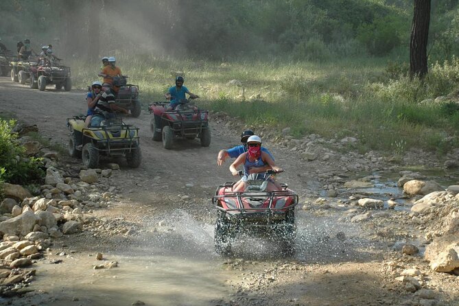 Alanya 3 in 1 Combo Full Day Tour Rafting Zipline Quad Bike - Lunch comes late and keeps things simple