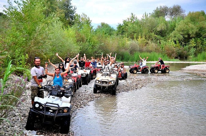 Alanya 3 in 1 Full Day Rafting Tour Zipline and Quad Bike - The zipline adds a different kind of thrill