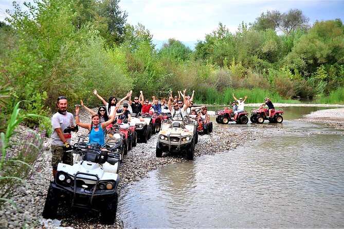 Alanya 3 in 1 Full Day Rafting Tour Zipline and Quad Bike - What to pack for a wet and dusty day
