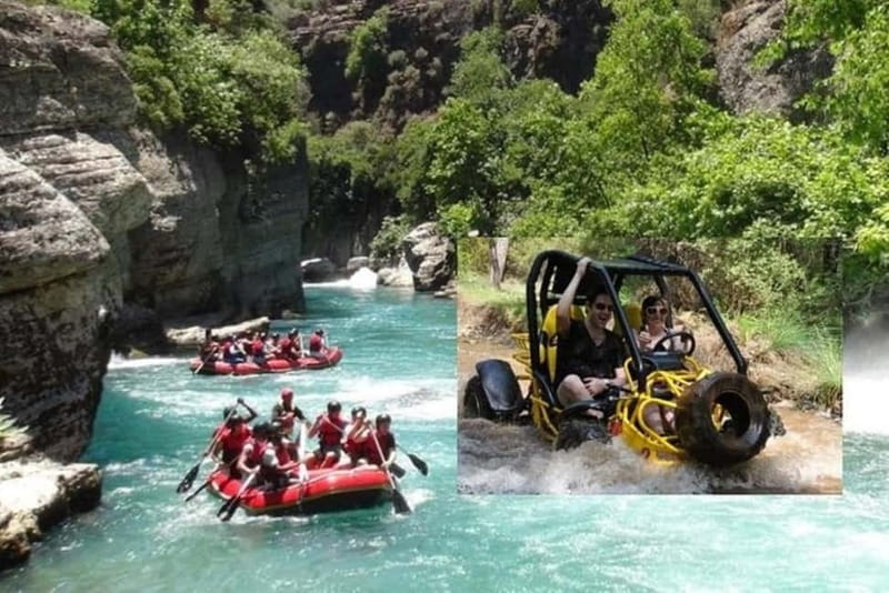 Alanya /Antalya /Side Rafting and Buggy, Quad Option Zipline - Key points to know before booking