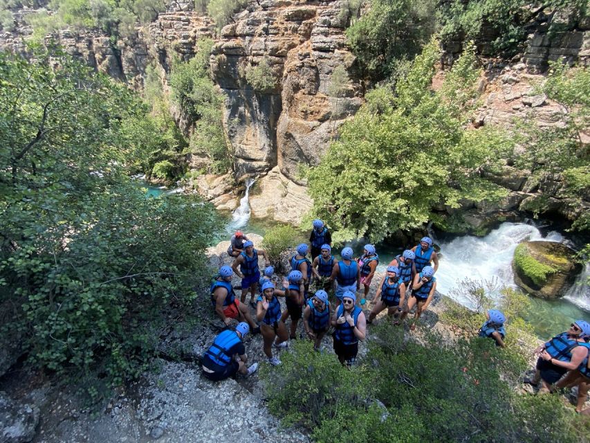 Alanya/City of Side: Canyoning, Rafting and Ziplining Tour - From Alanya or Side to the rafting base
