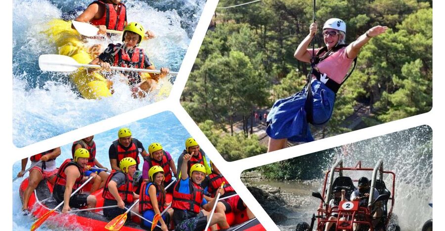 Alanya : Rafting, Quad/ Buggy & Zipline Adventure Combo Tour - Rafting 7 kilometers through Köprülü Canyon