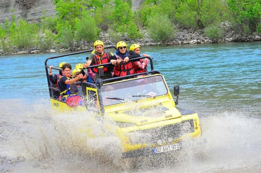 Alanya/Side/Antalya: Rafting, Zipline, Quad & Jeep Safari - What to wear and pack