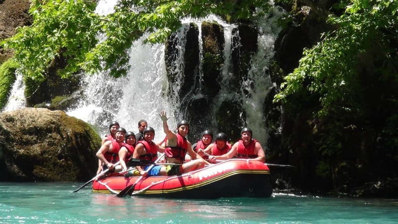 Alanya/Side/Belek: Rafting Mix W/Jeep, Quad, Zipline options - The second rafting section