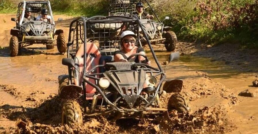Alanya/Side: Rafting, Zipline & Quad in Canyon with Lunch - ATV and buggy rides through the forest