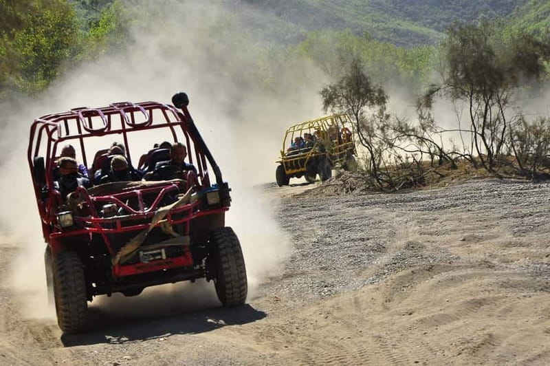 Alanya: Super Combo Quad, Buggy, Rafting & Zipline w/Lunch - Quads and buggies: muddy, fun, and brief