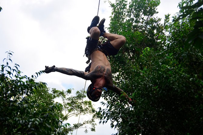 All Weather Adventure: Ziplines, Single ATVs, and Cenote - Six ziplines, with enough chances to find your nerve