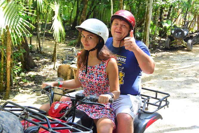 All Weather Adventure: Ziplines, Single ATVs, and Cenote - Leaving Cancun for the Puerto Morelos activity area