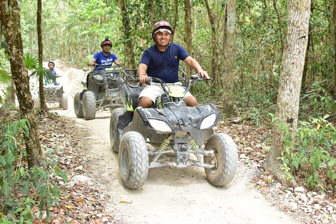 Amazing ATV (single) Cenote and Ziplines with Transfer from Playa del Carmen - Who should book this activity
