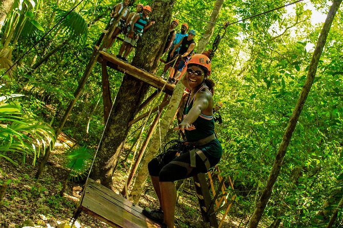 Amazing ATV Tour, Ziplines and Cenote Swim with Lunch and round trip included - Three Activities, One Busy Jungle Day