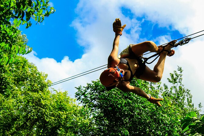 Amazing ATV Tour, Ziplines and Cenote Swim with Lunch and round trip included - Getting There From Cancun and the Riviera Maya