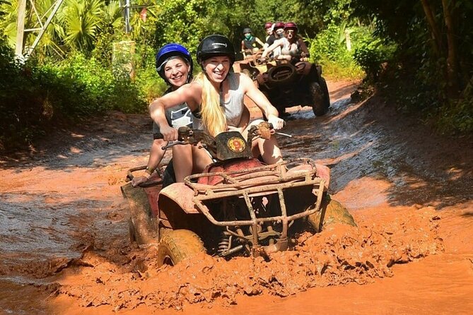 Amazing ATV with Zip Lines and Swim in Cenote with Round Transportation - From Cancun to the Mayan Jungle