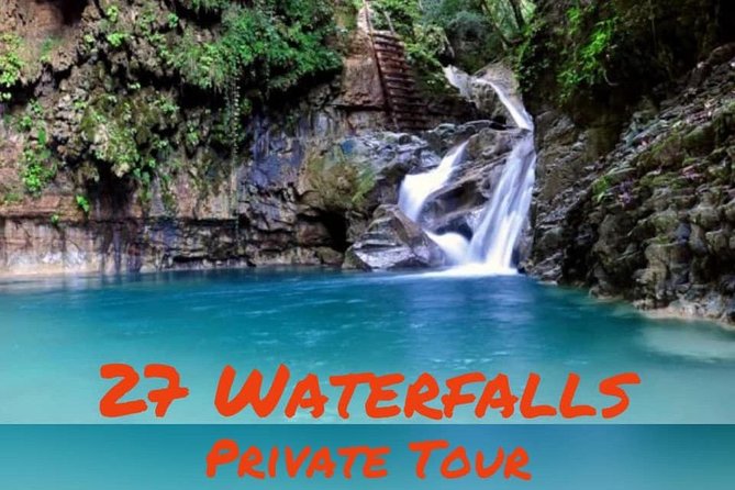 Amber cove and Taino Bay 7 Waterfall Zip lined & Dominican food - What the Damajagua day is really like