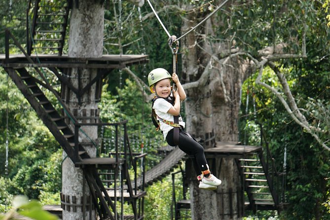 Angkor Wat Park Zip Line Adventure in Siem Reap - Forest views, not temple views