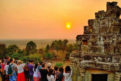 Angkor Zipline and Temple Tour with Sunset