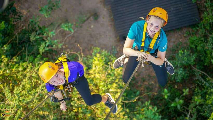 Angkor Zipline and Temple Tour with Sunset - Angkor Thom and the smiling faces of Bayon