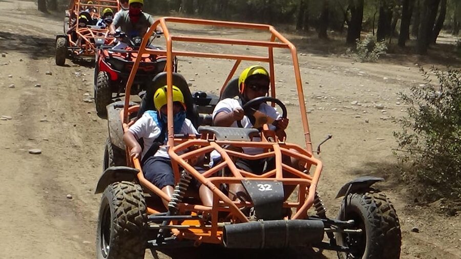 Antalya, Belek, Side: Rafting, Buggy, Zipline, Canyoning - The zipline adds a quick final rush