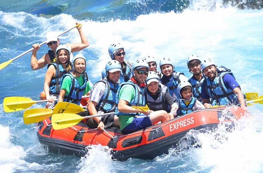 Antalya Buggy, Quad, Jeep, Rafting & Zipline Tour with Lunch - The second rafting section and optional zipline