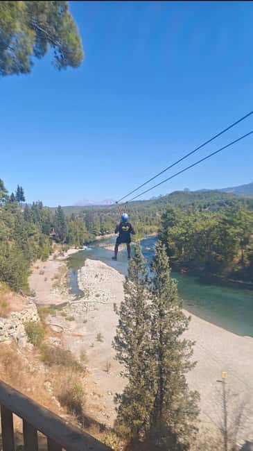 Antalya: Köprülü Canyon Rafting and Zipline Adventure - The final 30-minute rafting section