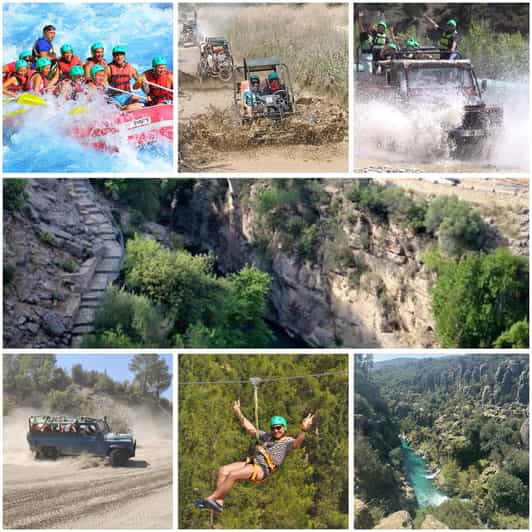 Antalya: Rafting Jeep Buggy&Quad Safari zipline canyon visit - What this Antalya adventure is really like