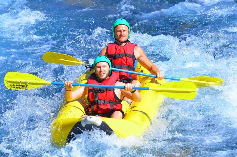 Antalya:Rafting,Jeep&Buggy Safari,Zipline,Lunch wCanyonVisit - Entering Köprülü Canyon and getting ready